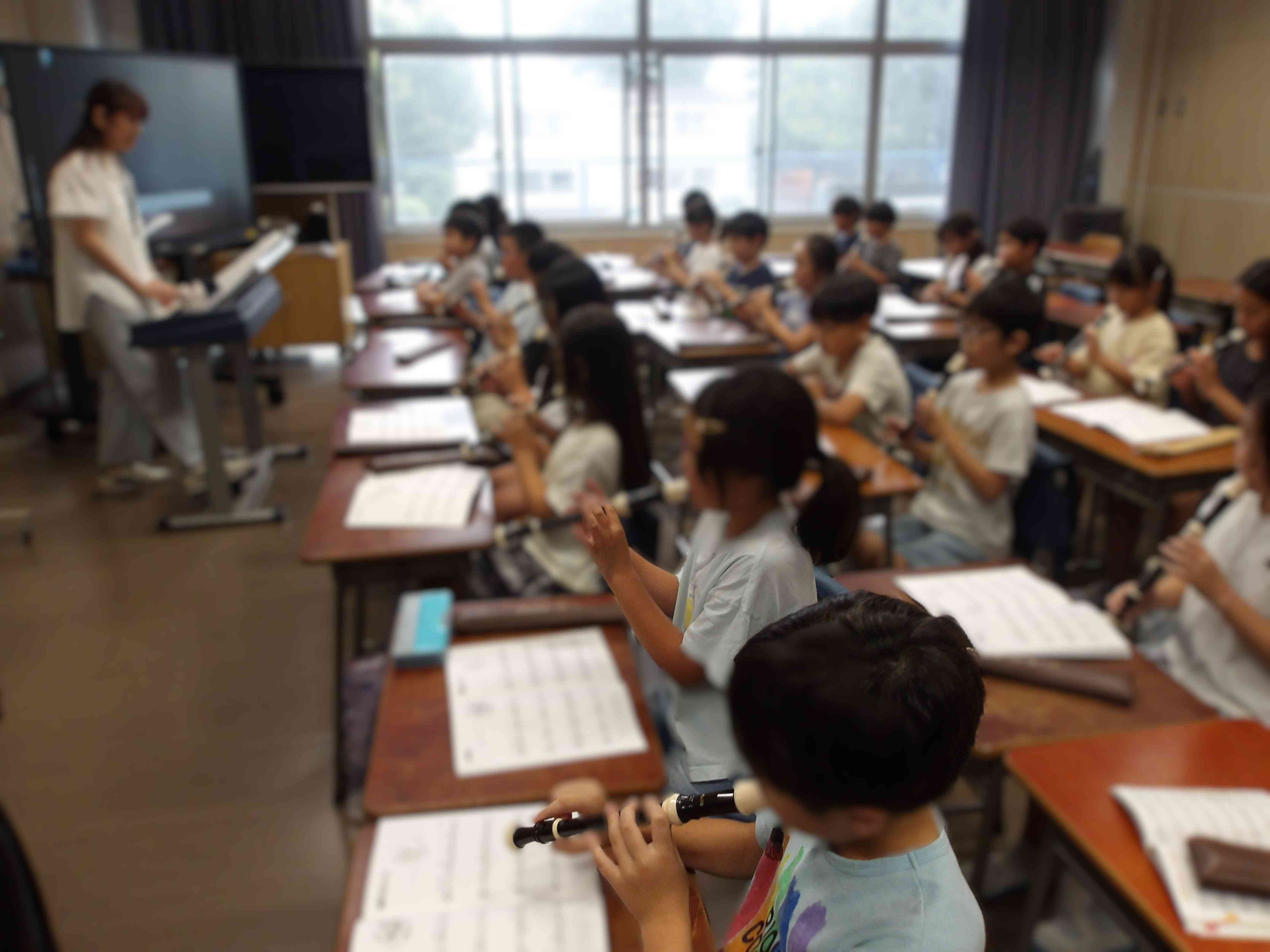 3年2学期音楽リコーダー1