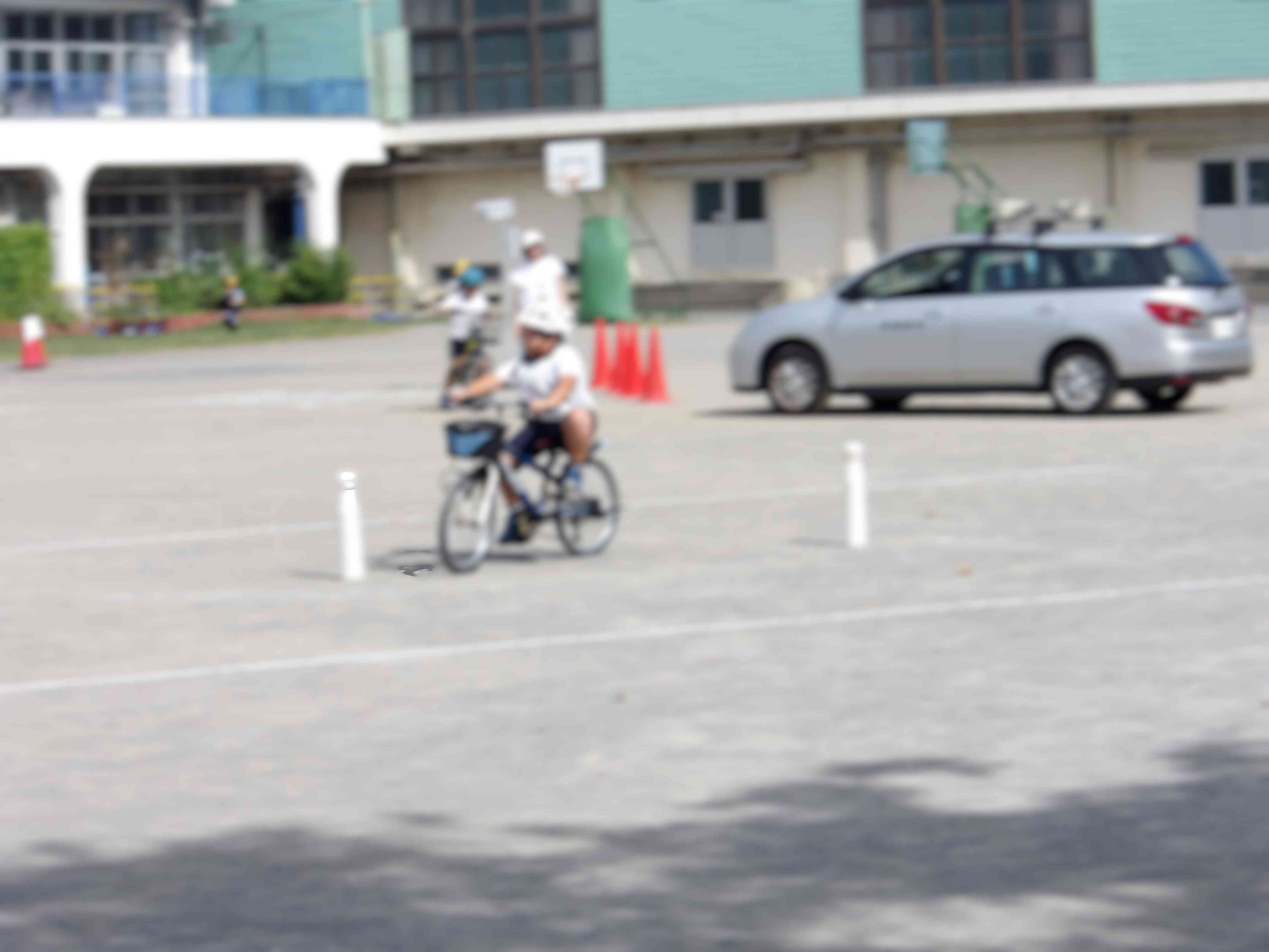 ３年自転車教室③