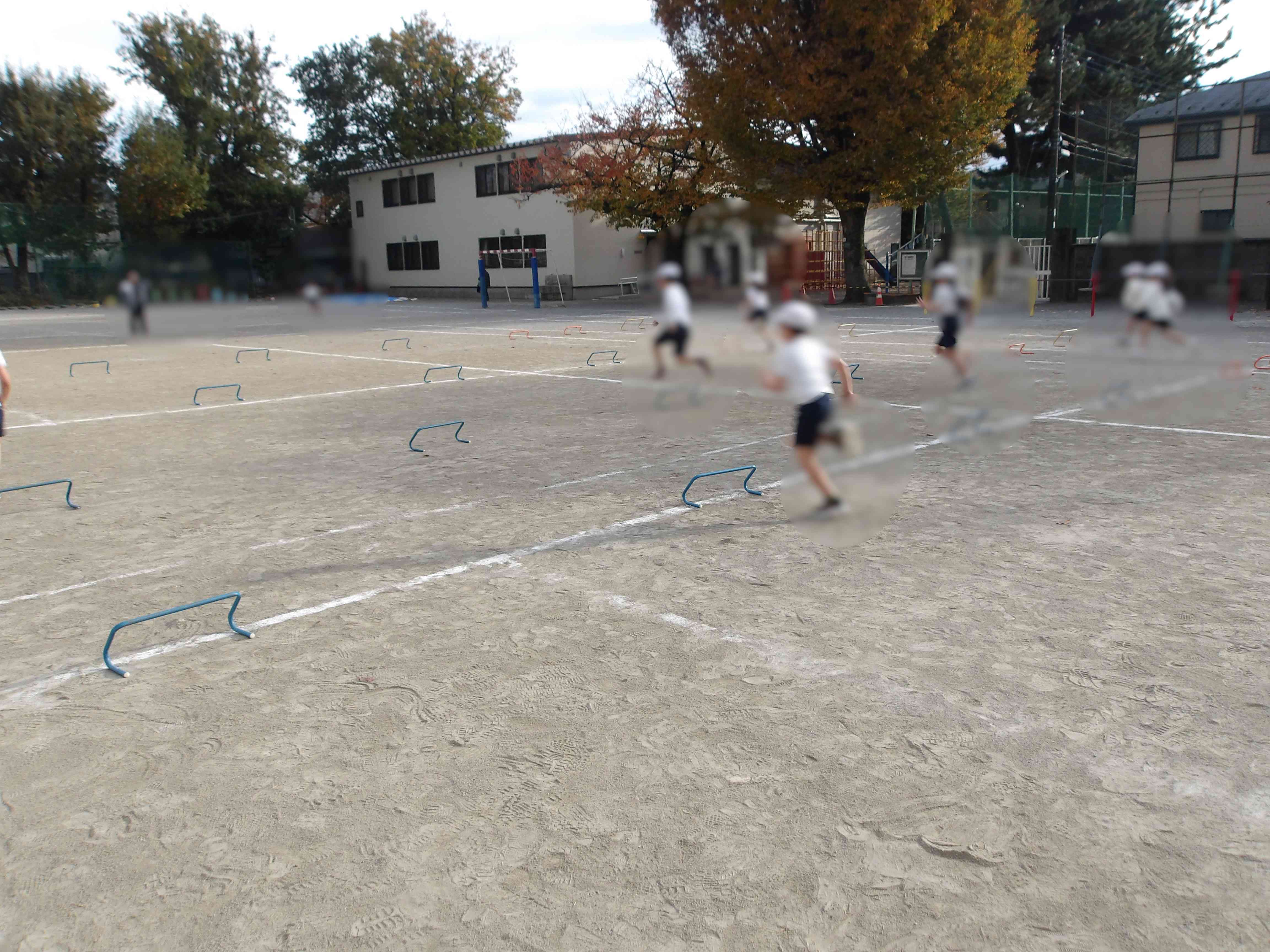 3年小型ハードル走②