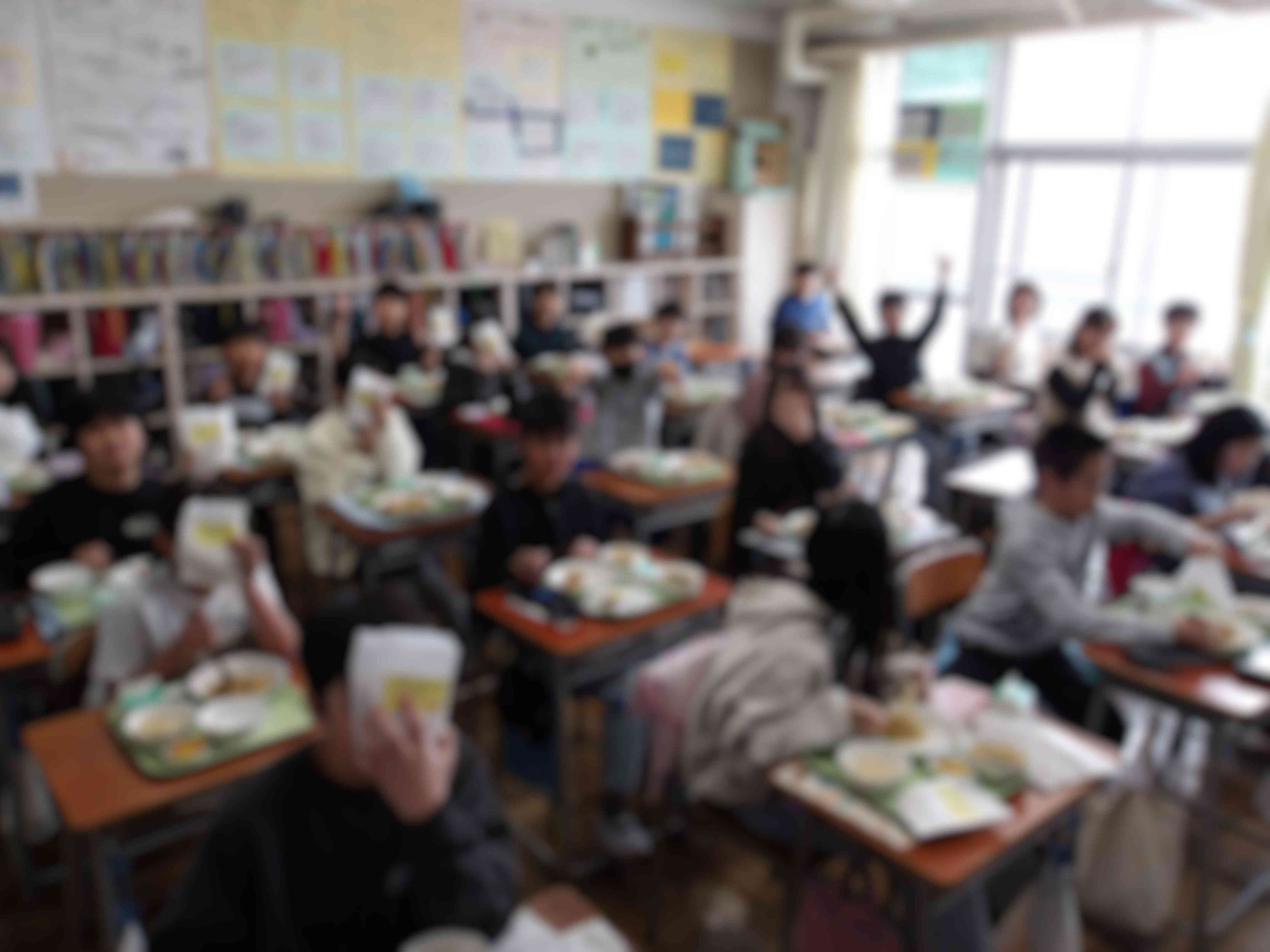 食べている様子１