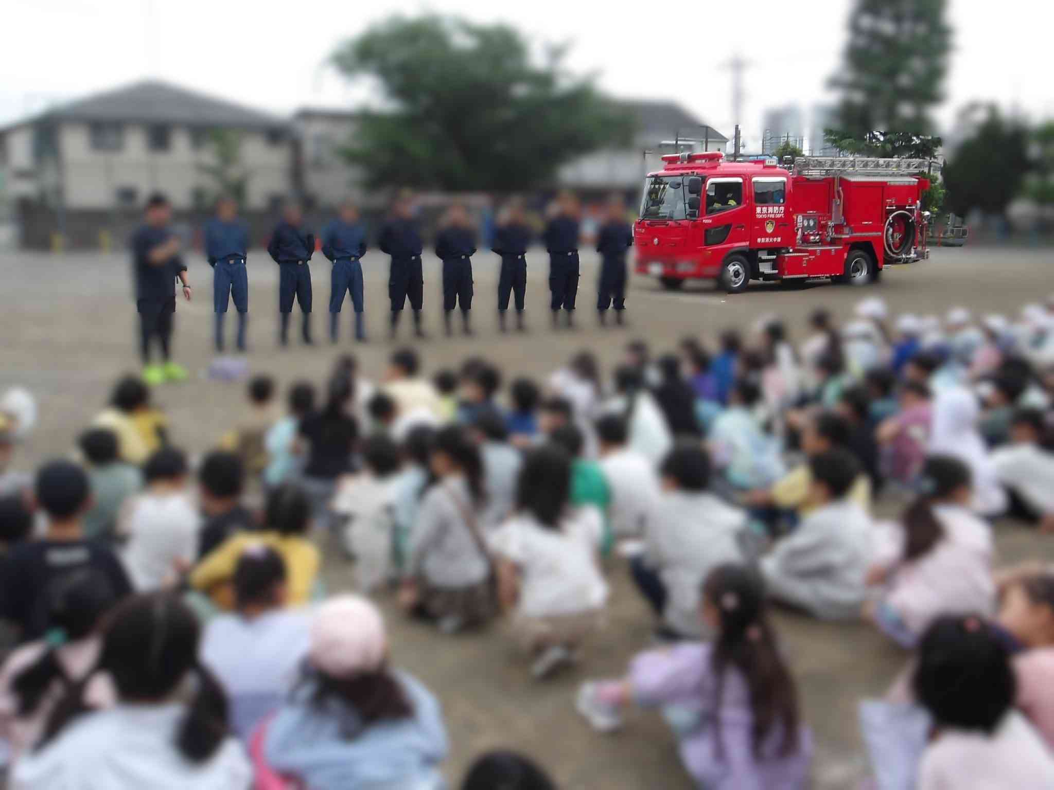 消防写生会③